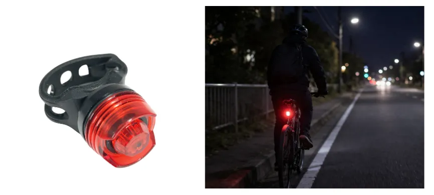 後ろからの見えやすさを高めるテールライト