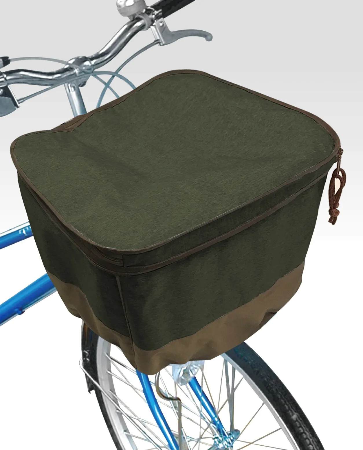 ご*し様 引き取り限定電動アシスト自転車 グレー 前バスケット付き ご